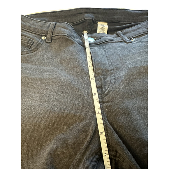 H&M Dark Gray Curvy Jeggings Stretch Jeans Size 14 - Picture 5 of 8